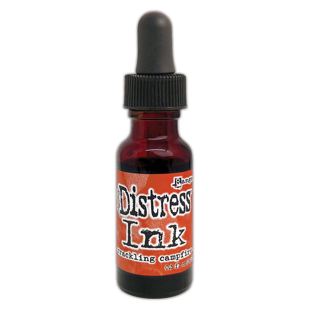 Tim Holtz Distress® Ink Pad Re-Inker Crackling Campfire 0.5oz Ink Distress 