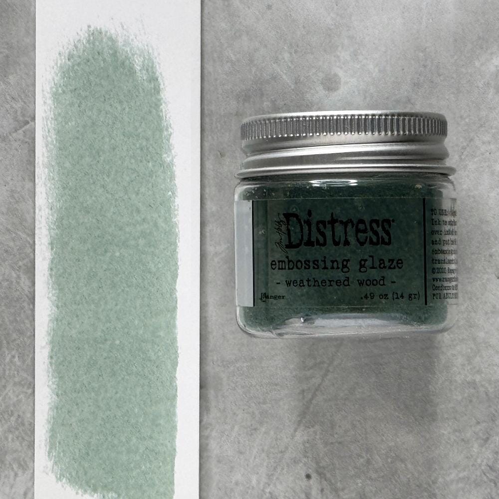 Tim Holtz Distress® Embossing Glaze Weathered Wood Powders Distress 