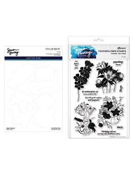 Simon Hurley create. Inked Blooms Stamp & Die Set Bundles Simon Hurley 