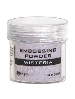 Embossing Powder Wisteria Metallic, 1oz Jar Powders Ranger Ink 